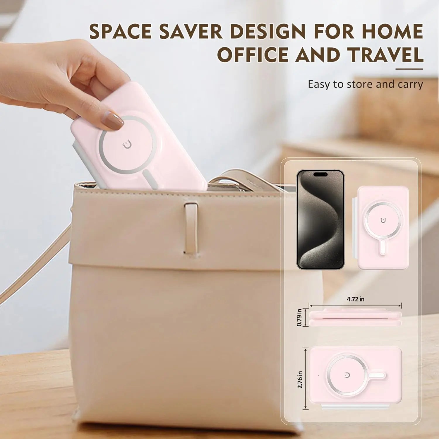 MagCharge Foldable Travel Power Dock