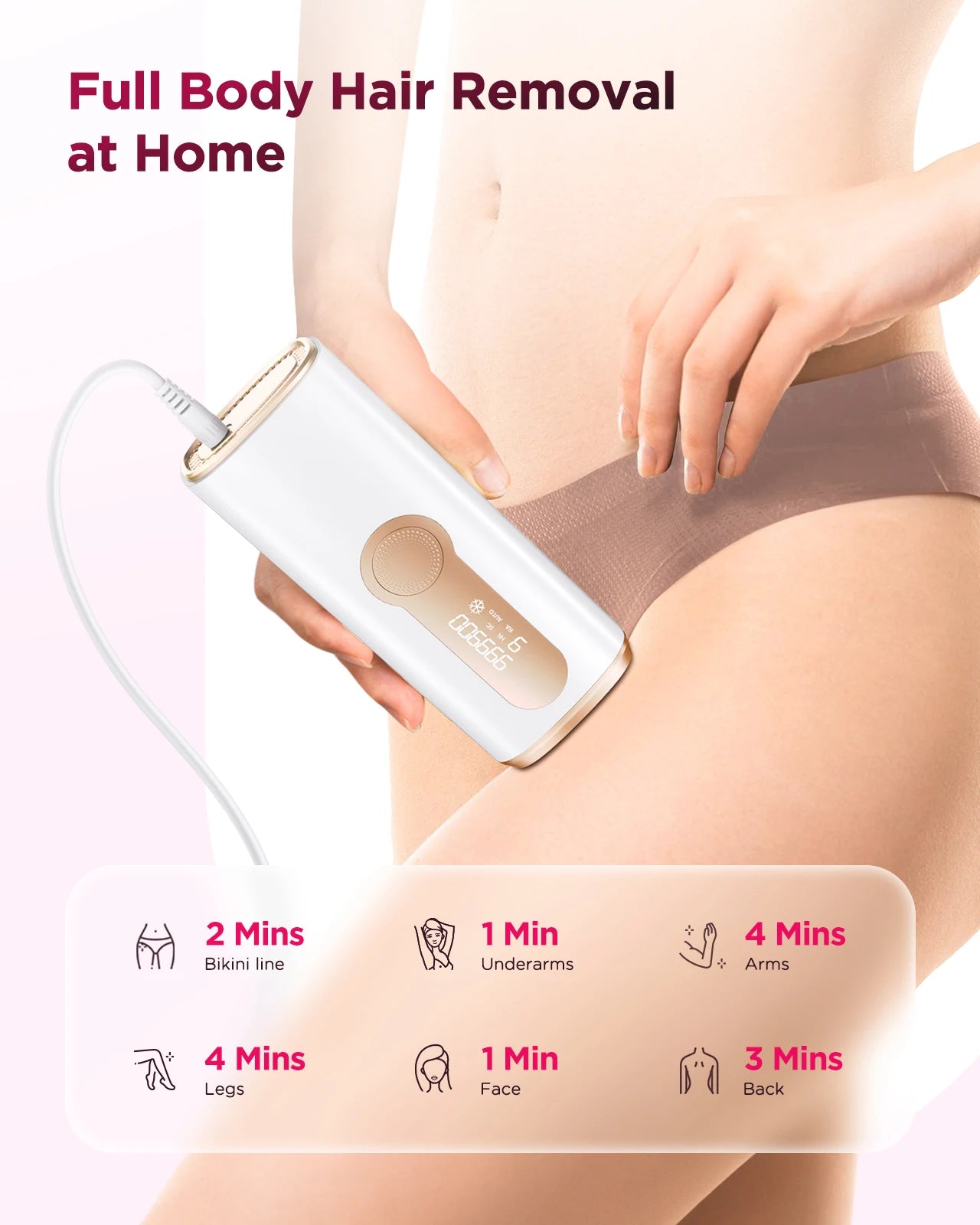 Flash IPL Laser Hair Remover