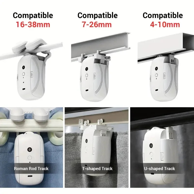 Smart Automatic Curtain Opener System